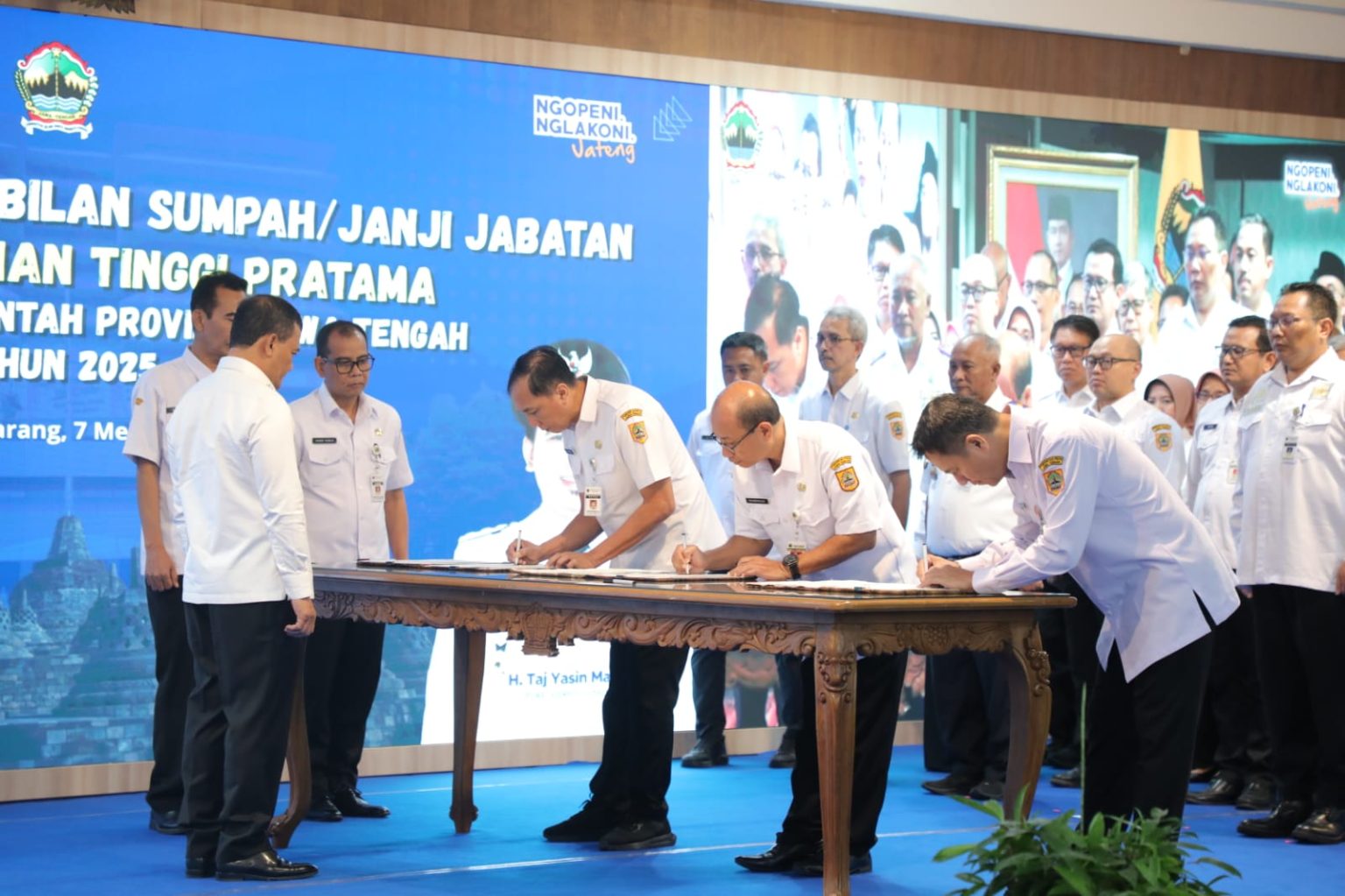 Gubernur Jateng Ahmad Luthfi lantik 29 pejabat baru
