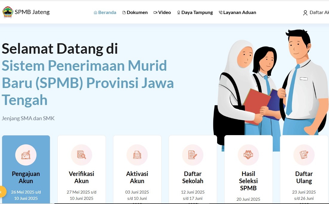 SPMB Jateng 2025
