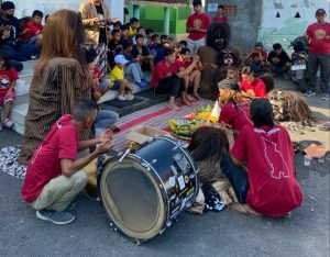 Partisipasi KKN MB UIN Walisongo Semarang Posko 05 dalan Rangkaian Merti Desa Pamriyan, Napak Tilas Culture Festival 2 Tahun 2025