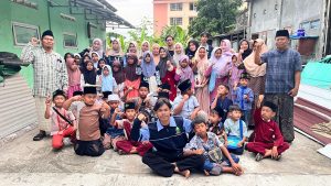 Mahasiswa KKN UIN Walisongo Gagas Pohon Impian Inspiratif di TPQ Al-Muhajirin