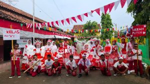 Semarak Karnaval Kemerdekaan: Mahasiswa KKN MB Posko 03 Dampingi SDN 2 Cepokomulyo & TK Roudlotul Sybyan