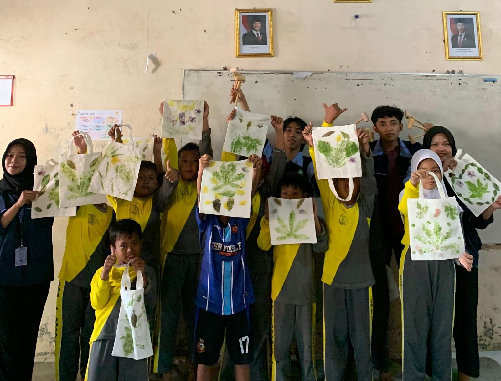 pelatihan ecoprint