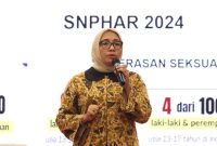 Menteri Pemberdayaan Perempuan dan Perlindungan Anak (PPPA) Arifah Fauzi. (Foto: Humas Kementerian PPPA)
