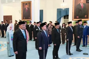 Reshuffle Kabinet Jilid III: Prabowo Lantik Djamari Chaniago sebagai Menko Polkam, Erick Thohir Jadi Menpora