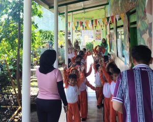 Mahasiswa KKN Kelompok 31 UPGRIS Gelar Program FunFitsKids di TK Harapan Jatijajar