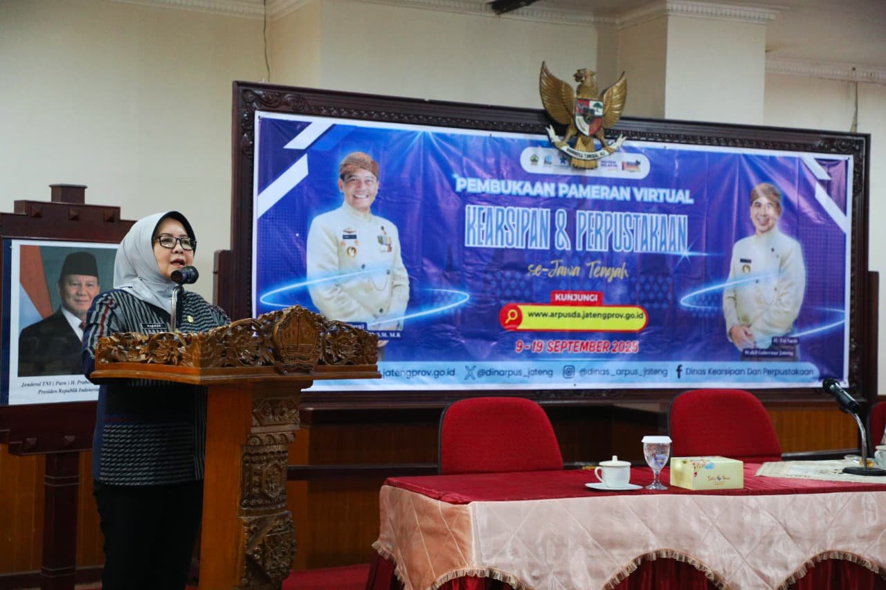 pameran virtual kearsipan Jateng