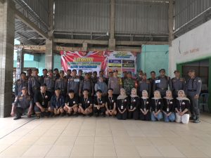 KKN UPGRIS Kelompok 38 Meriahkan Lomba Satlinmas Desa Watuagung