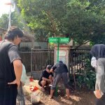 papan petunjuk arah desa