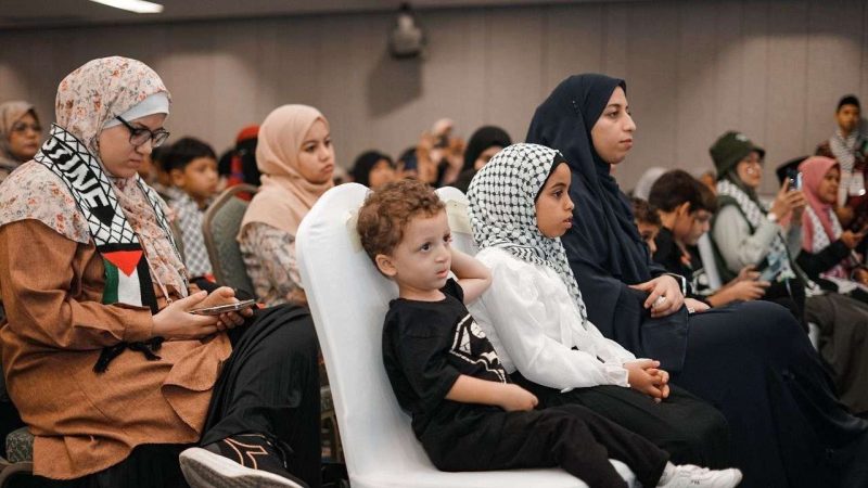 Anak Indonesia dan Anak Palestine di Ballroom HNI Plaza Jakarta, Minggu (14/9/2025). (Foto: Dok KPIPA)