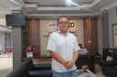 Sekretaris Umum KONI Banyumas, Wikan Agung Winasis saat diwawancara RRI (dok RRI/Damara)