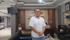 Sekretaris Umum KONI Banyumas, Wikan Agung Winasis saat diwawancara RRI (dok RRI/Damara)