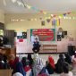Salah satu mahasiswa KKN tausiyah memperingati Hari Santri Nasional 2025