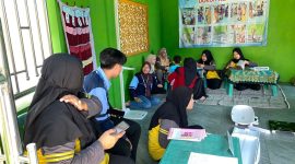 Mahasiswa KKN UIN Walisongo Posko 15 ikut serta Kegiatan Posyandu