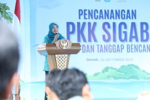 PKK Jateng Luncurkan Program PKK Sigap di Demak, Latih Kader Tanggap Bencana