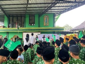 Tanamkan Semangat Santri di Era Digital, Upacara Hari Santri di TPQ NU 14 Nurul Fattah Desa Kedungsari Berlangsung Khidmat