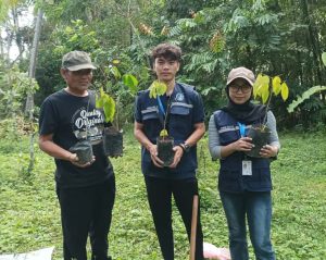 Mahasiswa KKN Kelompok 39 UPGRIS Lakukan Penanaman Ratusan Bibit Pohon di Desa Karanganyar