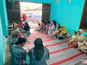 Mahasiswa KKN UPGRIS Kelompok 20 Adakan Penyuluhan Cegah Stunting bagi Ibu-Ibu Posyandu ILP Dusun Lerep