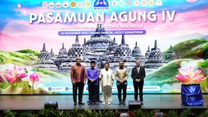 Menag Ajak Umat Buddha Perkuat Kerukunan dan Kepedulian Lingkungan di Pasamuan Agung IV Walubi