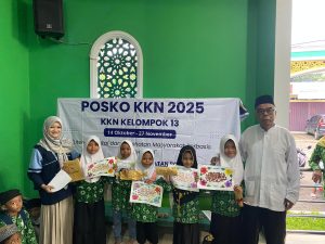 Mahasiswa KKN UIN Walisongo Adakan Kegiatan Festival Seni Islami Untuk Asah Kreativitas Santri TPQ Al Hidayah Meteseh
