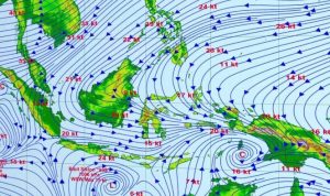 BMKG Peringatkan Cuaca Ekstrem Akibat Siklon Tropis Bakung, Sejumlah Wilayah Diminta Waspada