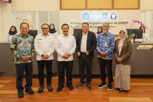 Campus Immigration Point Resmi Dibuka di Undip, Dorong Kemudahan Layanan bagi Mahasiswa dan WNA