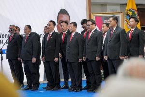 Sujarwanto Nahkodai KONI Jateng 2025–2029, Gubernur Luthfi Tegaskan Atlet Harus Tetap di Daerah