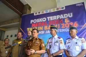 Pemprov Jateng Siagakan 23 Posko Terpadu, Pastikan Nataru 2025–2026 Aman dan Nyaman