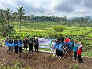 Mahasiswa KKN UIN Walisongo Semarang Gelar Penanaman Pohon di Desa Sumberahayu