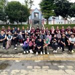 Meriahkan Senam Kreasi Desa Lerep, Mahasiswa KKN UPGRIS dan UNNES Bangun Keakraban dengan Warga