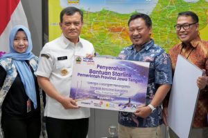 Pemprov Jateng Salurkan Starlink ke Aceh, Dukung Komunikasi Pascabanjir Bandang