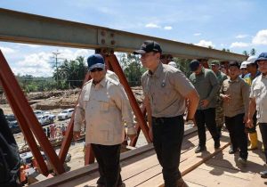 AHY Pastikan Percepatan Pemulihan Banjir dan Longsor Sumatra, Jembatan Bailey Jadi Kunci Konektivitas