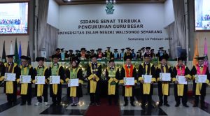 UIN Walisongo Kukuhkan 10 Guru Besar Baru, Total Profesor Capai 76 Orang