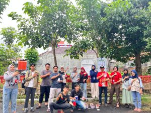 Mahasiswa KKN UPGRIS Palebon Kelompok 26 Lakukan Finishing Re-Design Taman TOGA di RW 05