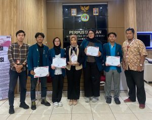 Mahasiswa Ilmu Perpustakaan dan Informasi UNDIP Jalani Job Training di Perpustakaan Universitas 17 Agustus 1945 Semarang