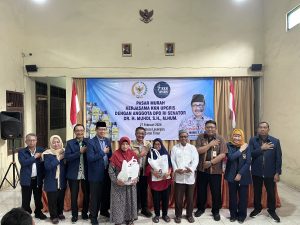 Kolaborasi KKN UPGRIS dan DPD RI Hadirkan Pasar Murah untuk Warga Leyangan