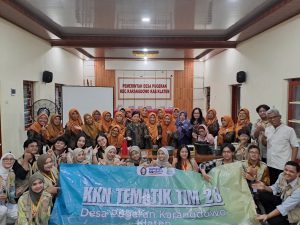 Mahasiswa KKN-T 28 UNDIP Berdayakan TPPKK Desa Pugeran Lewat Sabun dan Sampo Ecoenzim