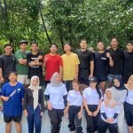 Sinergi Mahasiswa KKN UPGRIS dan Karang Taruna Gintungan Jaga Kelestarian Embung Sukoponco