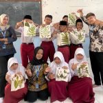 Mahasiswa KKN UPGRIS Kelompok 21 Kenalkan Seni Ecoprint Berbasis Lingkungan kepada Siswa MI Ma’arif Desa Gogik