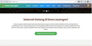 Revitalisasi Website Desa Leyangan, Upaya Mahasiswa KKN UPGRIS Menguatkan Informasi dan Promosi Potensi Desa