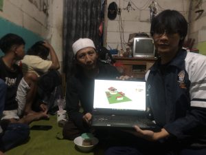 Mahasiswa KKN Undip Mendesain Site Plan untuk Pementasan Kelompok Barongan Lokal di Karangsari