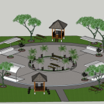 Mahasiswa Teknik Sipil UNDIP Rancang Desain 3D Fasilitas Penunjang CFD di Kelurahan Karangsari