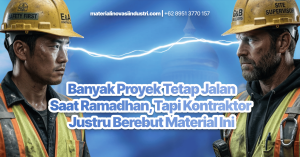 Banyak Proyek Tetap Jalan Saat Ramadhan, Tapi Kontraktor Justru Berebut Material Ini