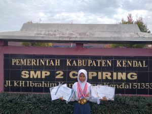 Siswi SMP Negeri 2 Cepiring Kendal Raih Juara Fotografi Nasional