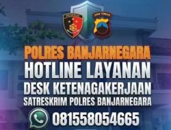 Polres Banjarnegara Buka Hotline Pengaduan Ketenagakerjaan, Warga Bisa Lapor via WhatsApp