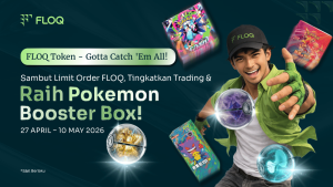 FLOQ Luncurkan Limit Order dan Kampanye Trading Interaktif Bertema Pokémon, Dorong Pengguna Trading Lebih Strategis dengan Zero Fee