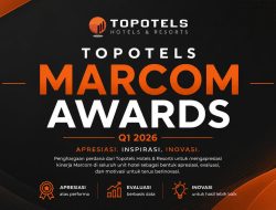 Topotels Gelar Marcom Awards Q1 2026, Perkuat Strategi Marketing Hotel di Tengah Tren Digitalisasi Hospitality