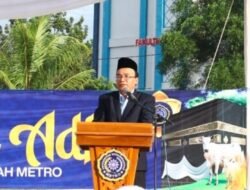 UM Metro Gelar Sholat Idul Adha 1447 H, Wujudkan Semangat Solidaritas dan Kepedulian Sosial