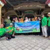 Santri TPQ Darus Sakinah Kendal Gelar Bakti Sosial Peduli Lingkungan melalui Penyemprotan Eco Enzyme