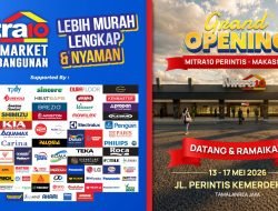 Grand Opening Mitra10 Perintis Makassar, Promo Besar untuk Elektronik dan Bahan Bangunan