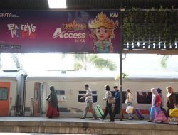 Caturwulan I 2026, Volume Penumpang KAI Divre IV Tanjungkarang Meningkat 15 Persen